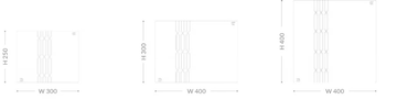WAVE - Rectangular eco fabric rug with geometric shapes by BRUNO ZAMPA - view 3